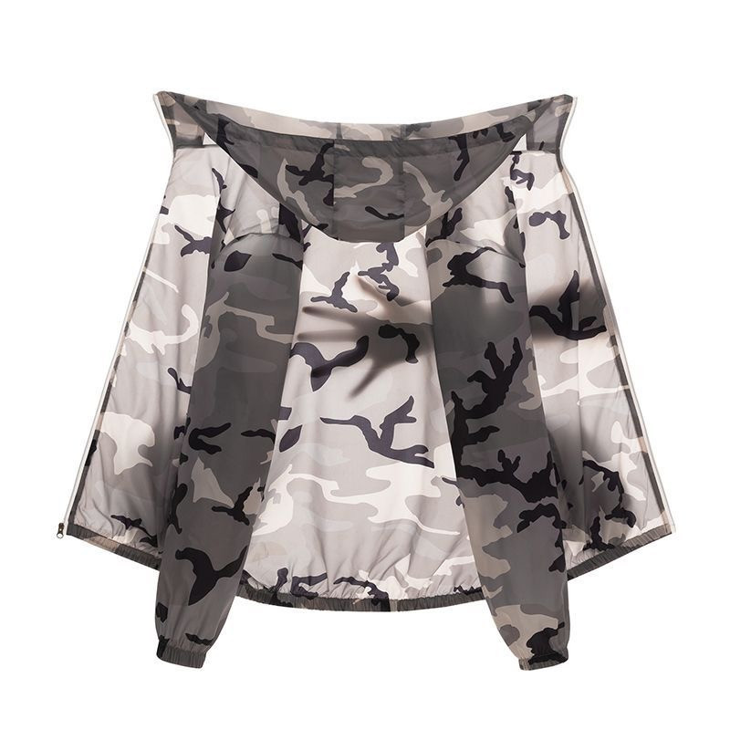 Sunscreen clothes men's ultra-thin quick-drying sunshade outdoor fishing sunshade clothes