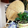 Hand-woven palm leaf old-fashioned large palm fan
