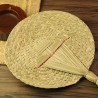 Hand-woven palm leaf old-fashioned large palm fan