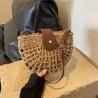 Summer retro straw bag women