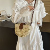 Summer retro straw bag women