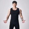Sleeveless large vest sports casual fitness training shoulder T-shirt bottom clothes