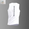 Sports vest, men's sweat-absorbing, breathable, quick-drying, sleeveless, off-the-shoulder running