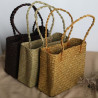 Straw bag woven retro bag