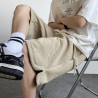 Plus size shorts men's summer breathable five-point pants loose casual medium pants sports shorts