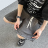 Plus size shorts men's summer breathable five-point pants loose casual medium pants sports shorts