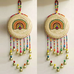 Yunnan ethnic style pendant handmade bamboo beaded tassel wind chime