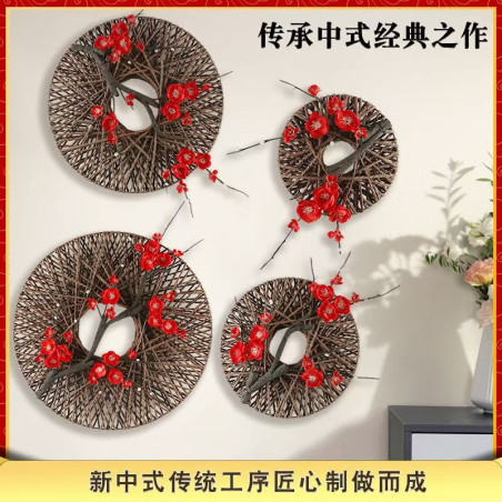 Chinese style decorations hanging wall