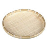Home use bamboo storage basket handmade bamboo drying tray