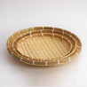 Home use bamboo storage basket handmade bamboo drying tray