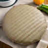 Home use bamboo storage basket handmade bamboo drying tray