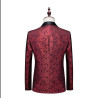 Suit set men's slim three-piece set business formal professional dress men's evening dress