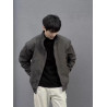 Windproof stand-up collar workwear jacket outdoor casual warm cotton top thin jacket