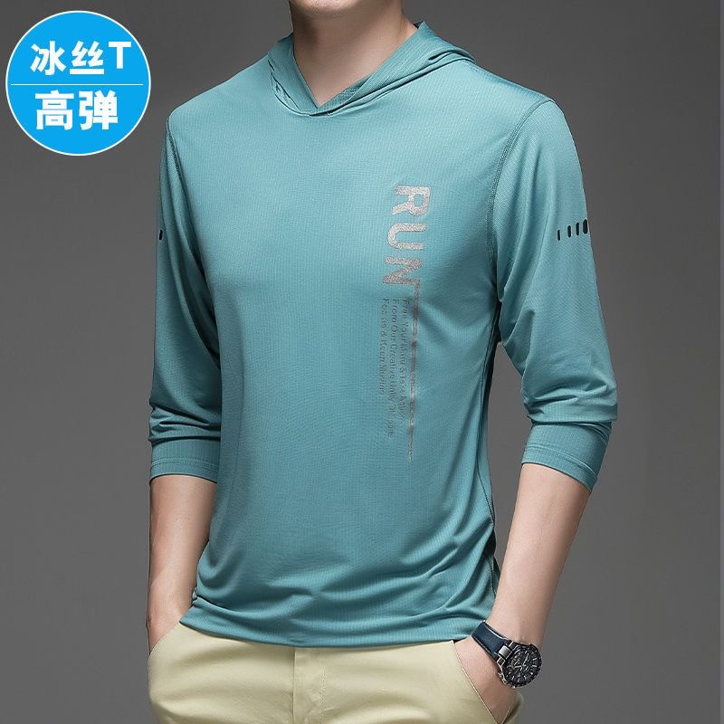 Quick-drying hoodie men's outdoor running sports leisure travel business trip can't afford the ball does not fade
