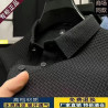 Mulberry silk high-end men's short-sleeved T-shirt business casual loose Polo shirt