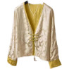 New Chinese national style top temperament set national style coat shorts two-piece set for women