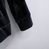 Thin fashion sweatshirt long-sleeved gold velvet high-end men's round-neck new casual bottom