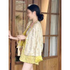 New Chinese national style top temperament set national style coat shorts two-piece set for women