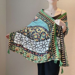 Ethnic style scarf shawl