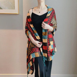 Ethnic style scarf shawl