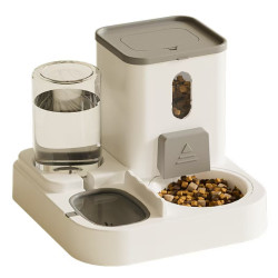 Cat bowl water and food integrated automatic feeder pet bowl dog bowl cat bowl two-in-one drinking fountain pet food utensils