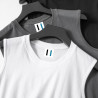 100% pure cotton T-shirt vest men's and women's loose casual undershirt