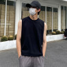 100% pure cotton T-shirt vest men's and women's loose casual undershirt