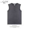 100% pure cotton T-shirt vest men's and women's loose casual undershirt