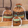 Cotton and linen ethnic style Dragon Boat Festival sachet cloth bag portable sachet
