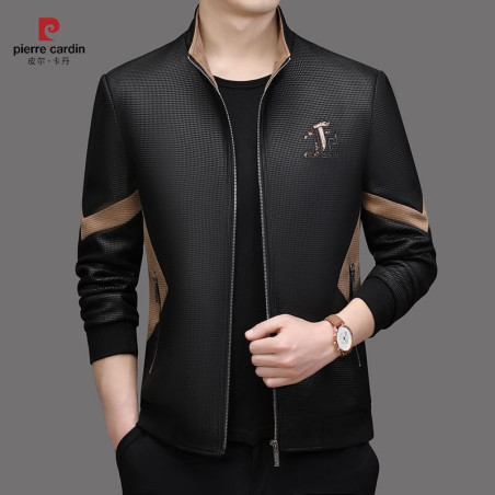 Pirkadan high-end jacket, new stand-up collar men's jacket, trendy and handsome