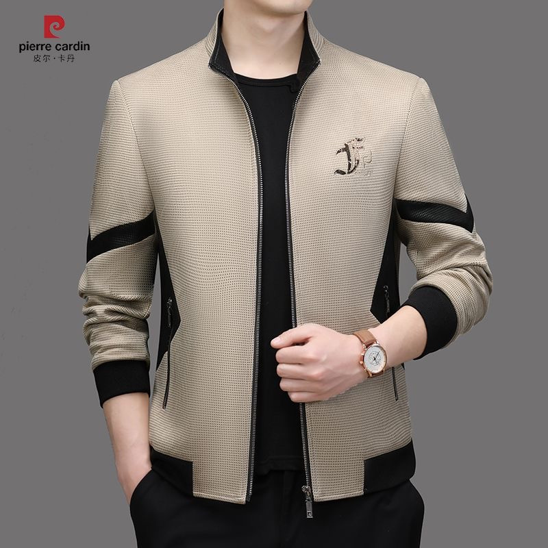 Pirkadan high-end jacket, new stand-up collar men's jacket, trendy and handsome