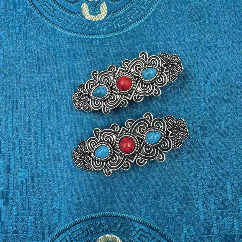 Simple retro Mongolian hairpin Tibetan hair accessories