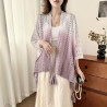 Women's tie-dye ethnic style shawl coat