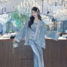 New Chinese style jacket for women in spring, new style, fashionable, embroidered, heavy velvet suit
