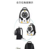 Cat bag portable bag for going out, space capsule breathable backpack, cat school bag, large capacity, cat take-out pet supplies