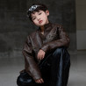 Zhongdatong's new children's clothing, boys' leather jacket, children's jacket, handsome coat
