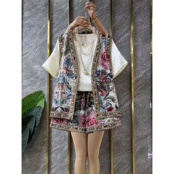Large size Chinese style high-end fashion suit