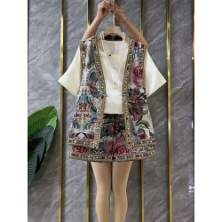 Large size Chinese style high-end fashion suit