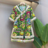 Vintage heavy embroidery