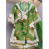 Vintage heavy embroidery