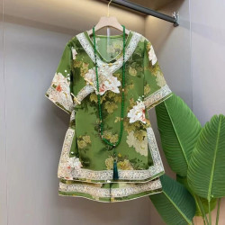 Vintage heavy embroidery