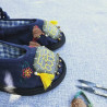 Original handmade retro Chinese style shallow-mouth women's shoes