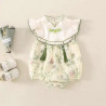 Baby clothes, cheongsam, baby girl, super cute, full moon, hundred days, summer thin jumpsuit