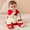 Baby mop crawling suit mopping clothes floor cleaning clothes baby jumpsuit children's crawling clothes