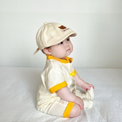 Baby jumpsuit, 100-day-old baby clothing, national style clothes, short-sleeved Hanfu