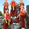The same children's clothing children's cos Xiao Nezha suit dance performance