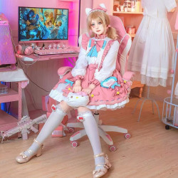 Fifth Personality Cos Sanrio Emma Woods Gardener Cosplay Lolita Costume Comic Exhibition Costume Two-dimensional