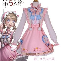 Fifth Personality Cos Sanrio Emma Woods Gardener Cosplay Lolita Costume Comic Exhibition Costume Two-dimensional