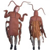 Halloween party parent-child dress-up cos poop costume adult children toilet paper cockroach funny suit