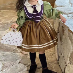 Disney Girl Lolita Crazy Animal City Nick Fox Children's Kawaii Princess Dress Cos Middle-aged Boy